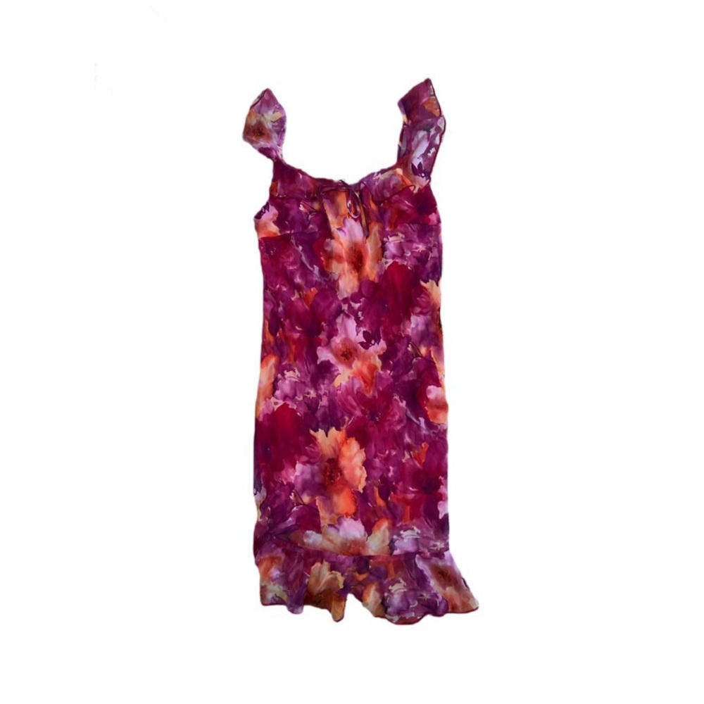 S vintage midi dress straight fit